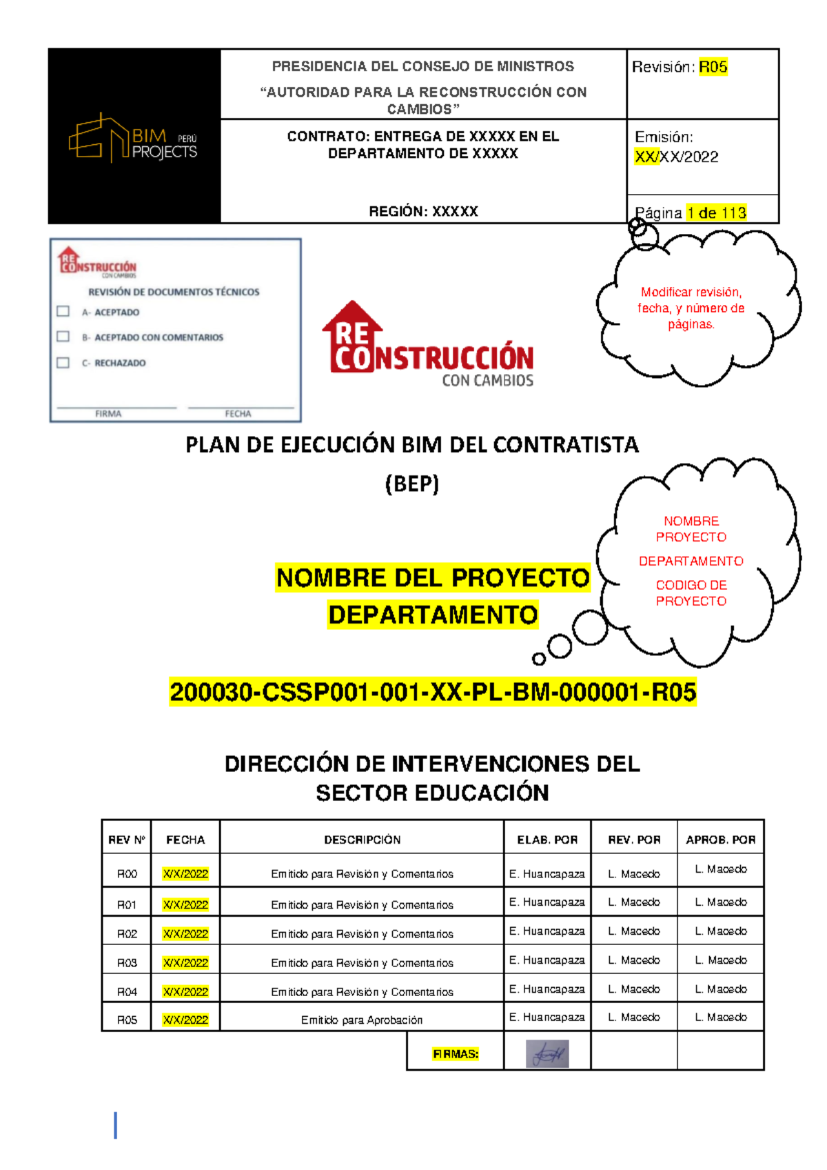 Plan de Ejecución BIM - BEP 200030-CSSP001-001-XX-PL-BM-000001 - Studocu