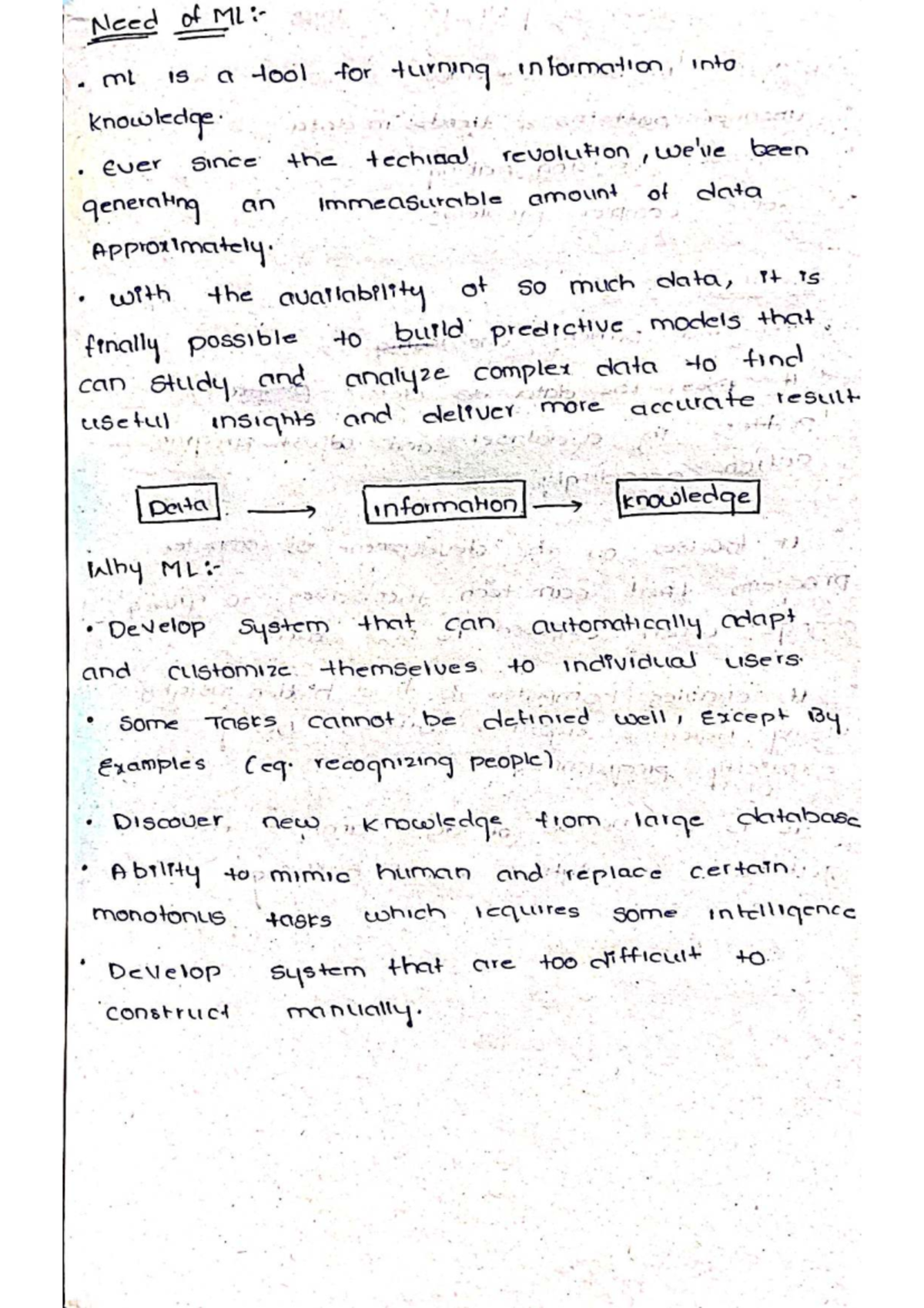 ML Assignment - Importance and Applications of Machine Learning in Unit ...