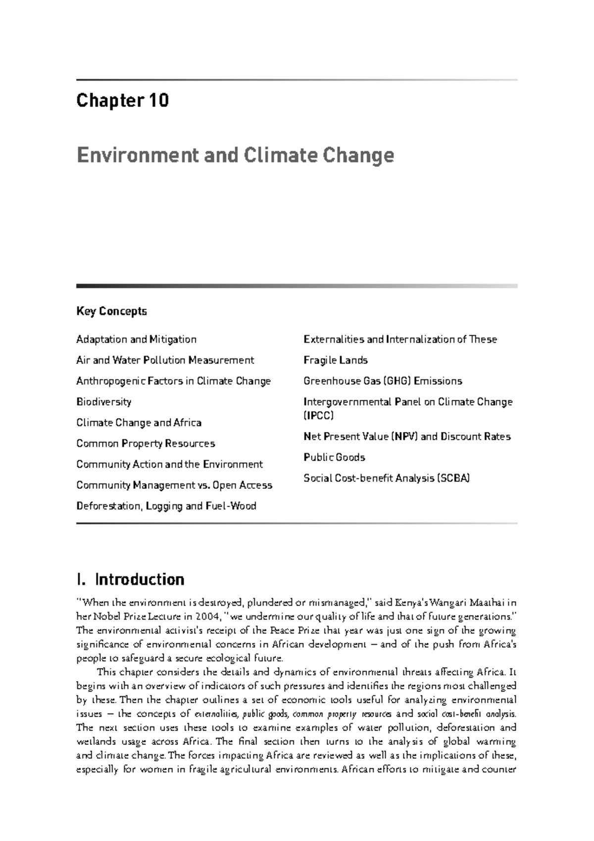 Week 13 Climate change - Lecture notes for Week 13 - Chapter 10 ...