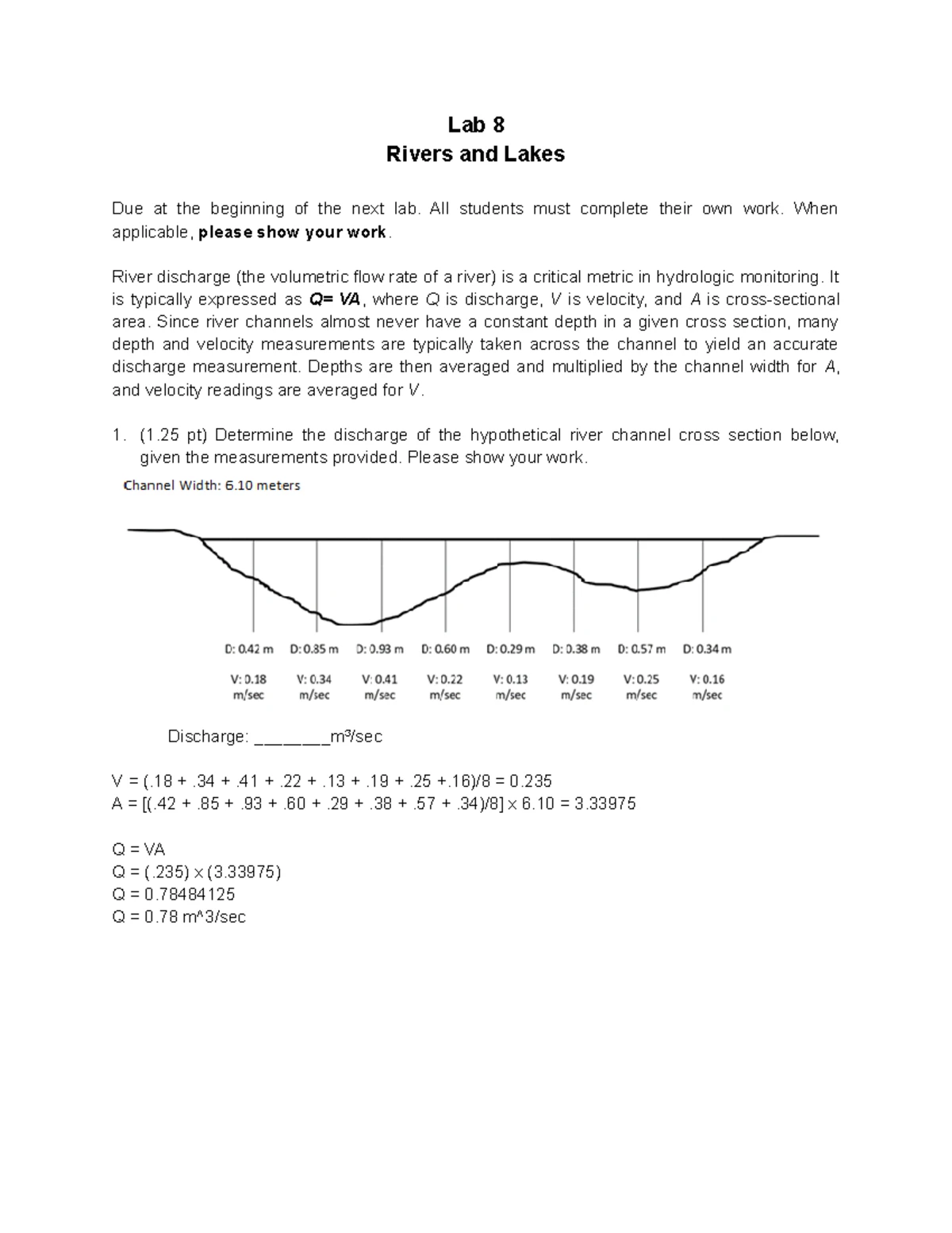 Geog 103 lab1 - lab - Lab 1 Worksheet: Geographic Basics—Location, Map ...