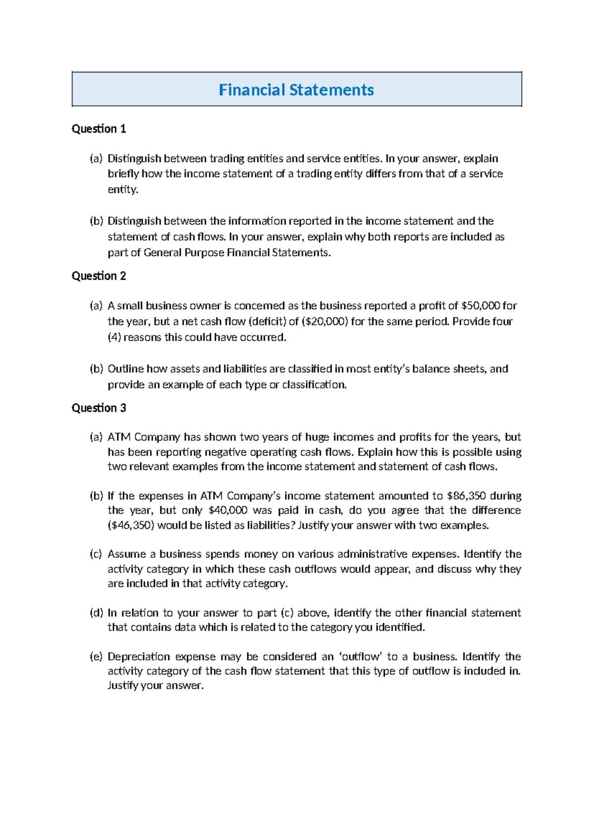Topic 7 - Analysis and Interpretation of Financial Ratios - Studocu