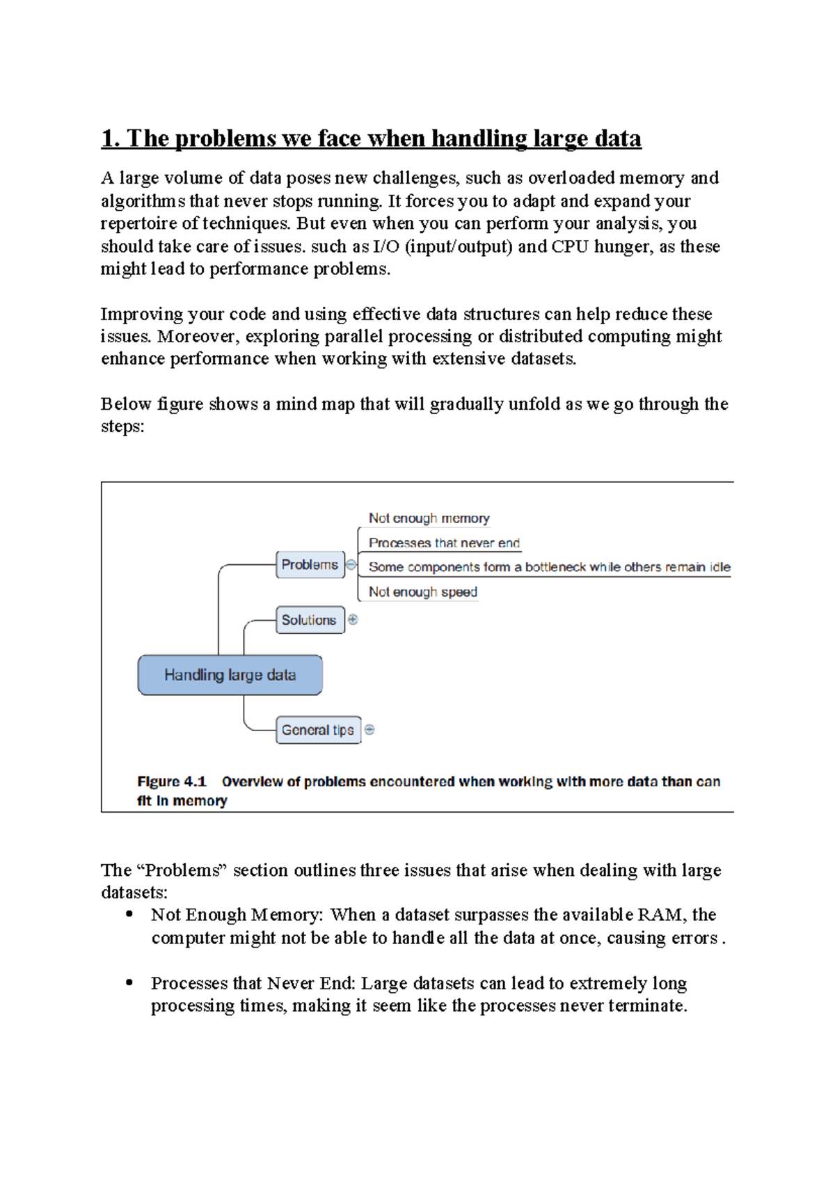 R Programming Notes: Handling Large Data Challenges and Solutions - Studocu