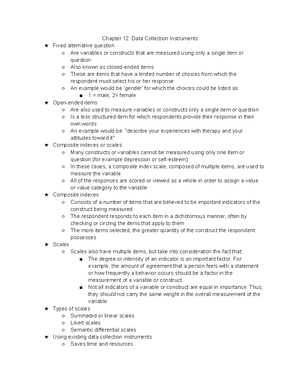 Chapter 13 Data Analysis - Chapter 13: Data Analysis ★ Forms of data ...