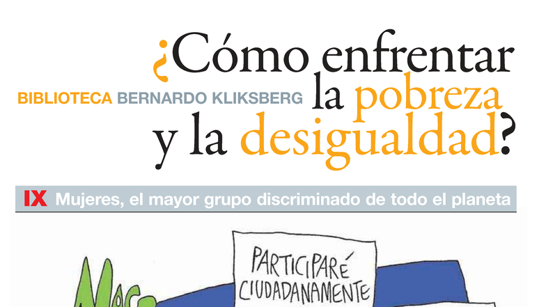Mujeres y Desigualdad: Reflexiones de la Biblioteca Kliksberg - Studocu