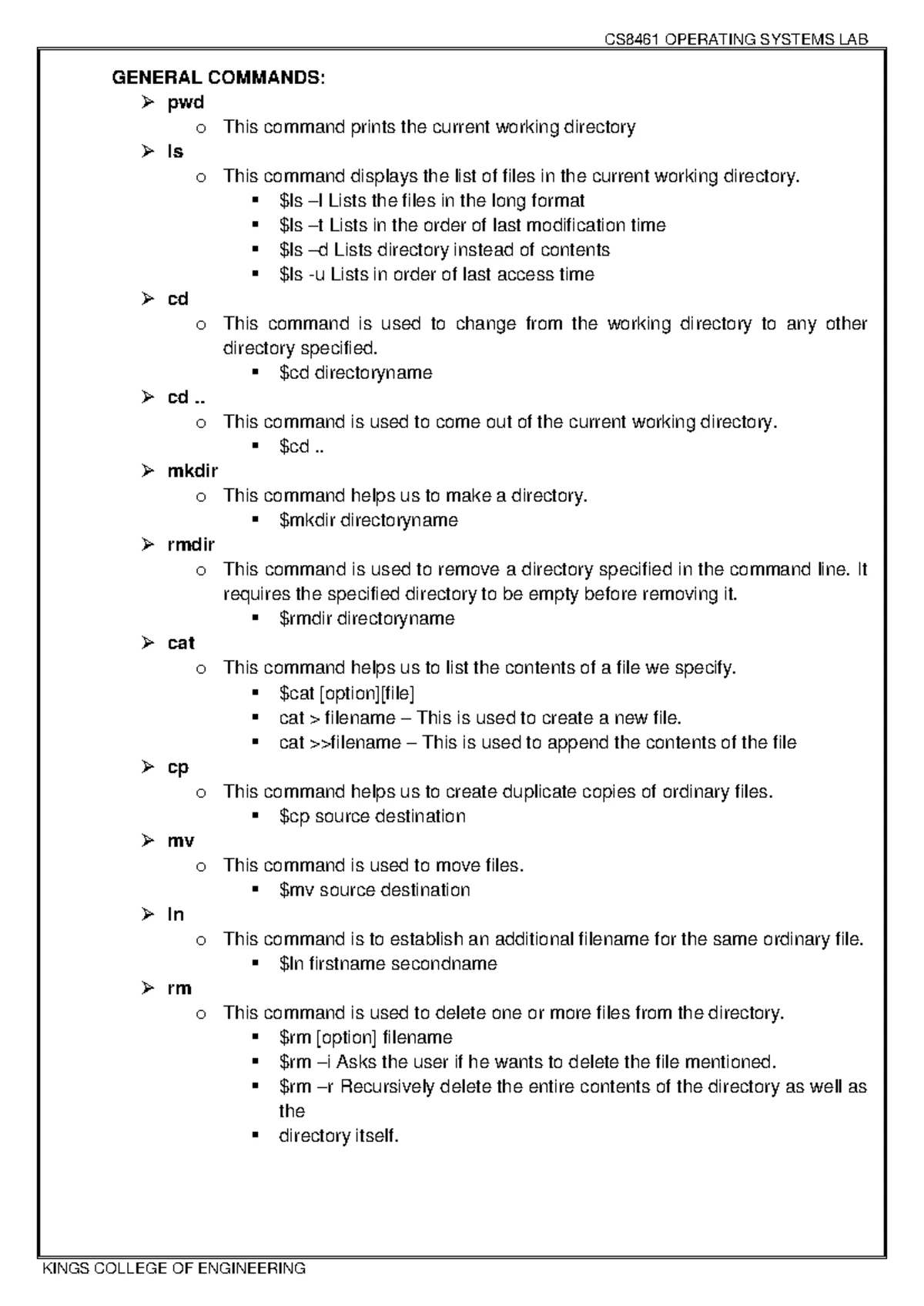 OOPS LAB Manual Final - Ex No: 1 DEVELOP A JAVA APPLICATION TO GENERATE ...