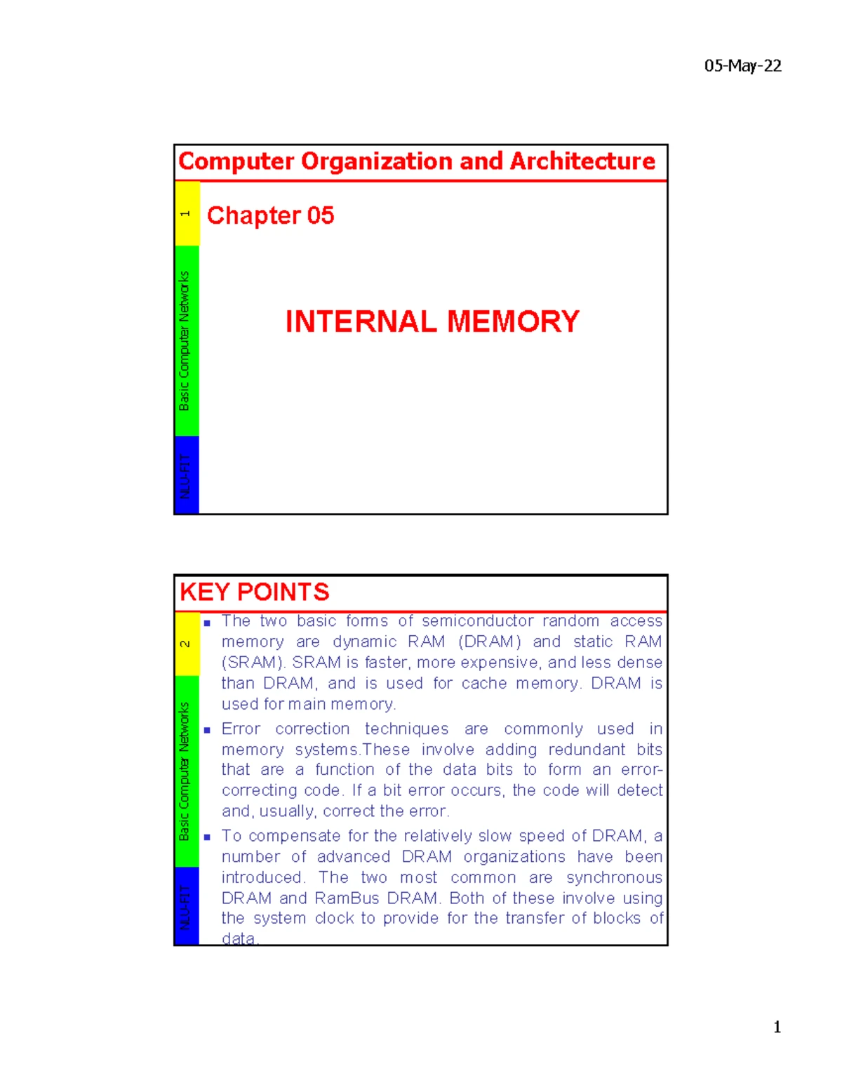 Chapter 04 - Cache Memory Principles in Computer Organization and ...