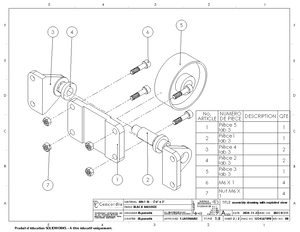 Speed Control Project - CAD Drawing 100143 with Dimensions and Notes ...