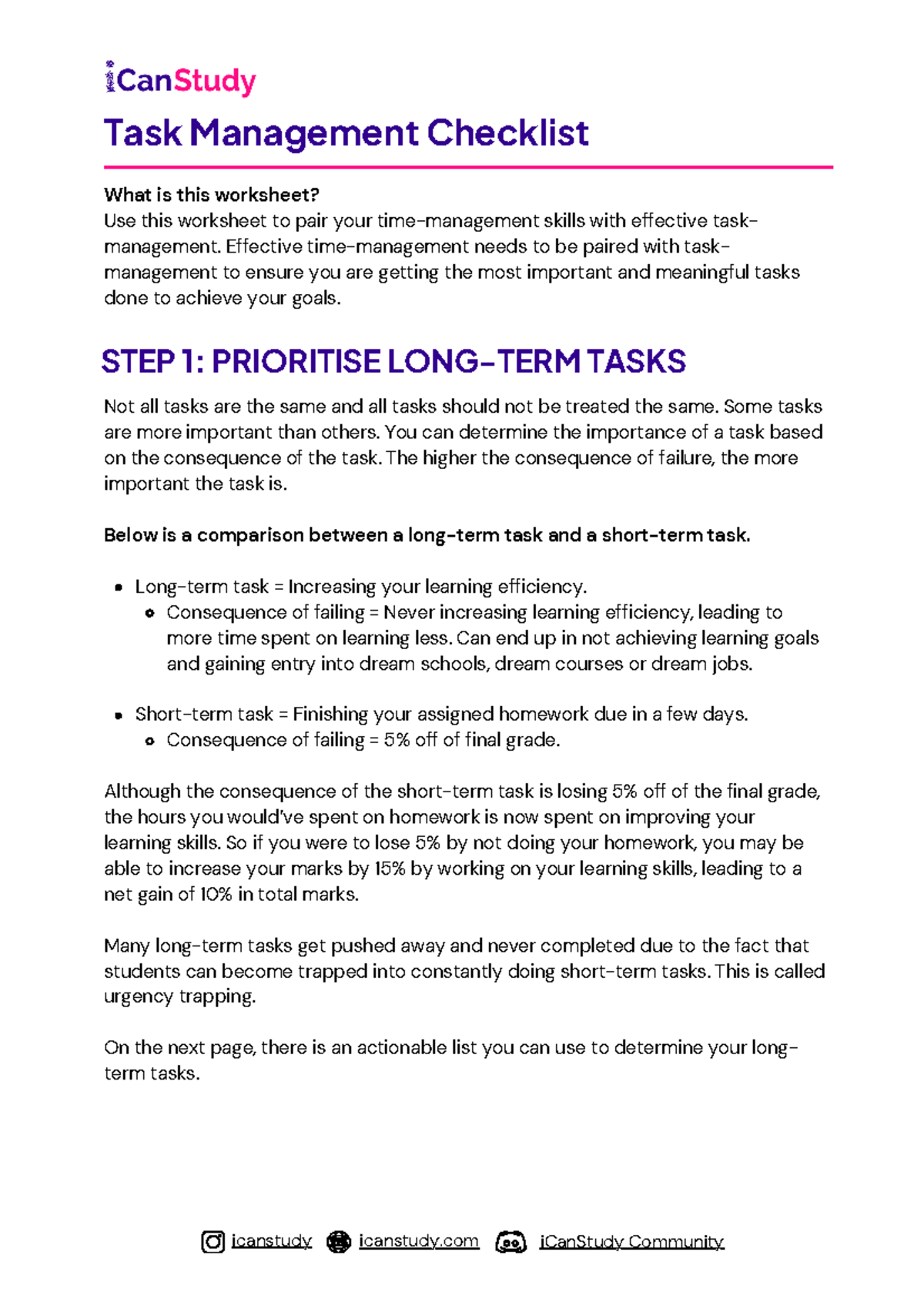 Task Management - Effective time-management needs to be paired with ...