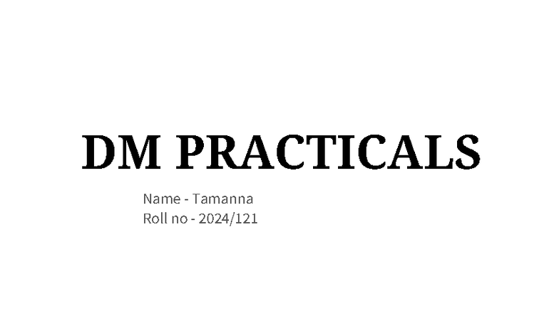 DM Practical Report: Relations and Boolean Functions in Discrete ...