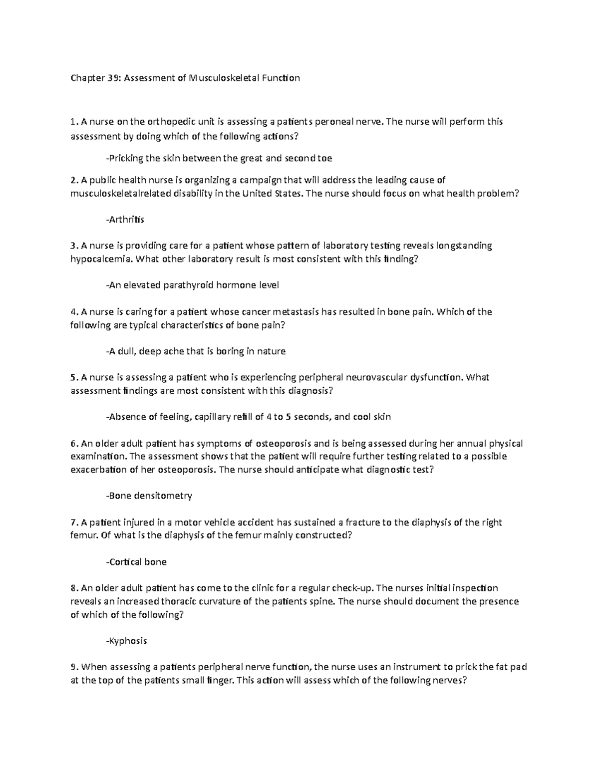 NRSG 102 Final Exam Study Guide - Spring 2023 Comprehensive Review ...