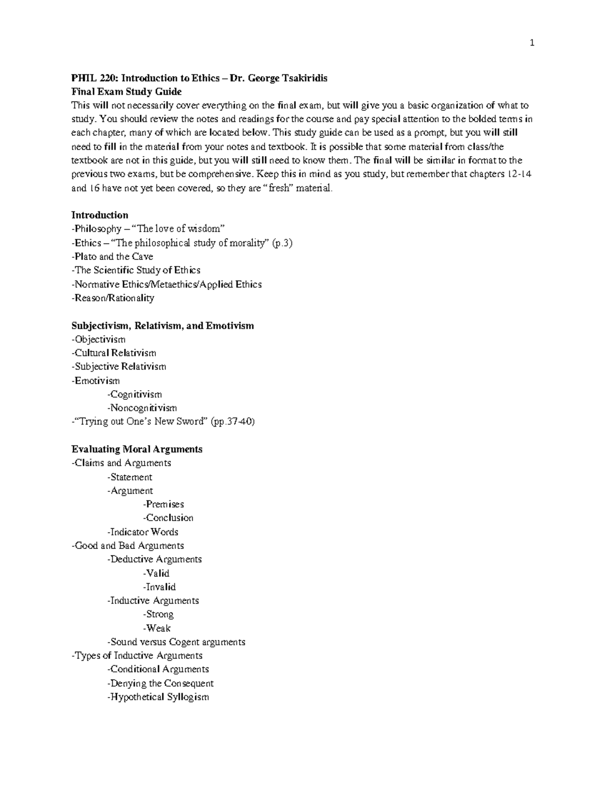 PHIL 220 Final Exam Study Guide - Deprecated API usage: The SVG back ...