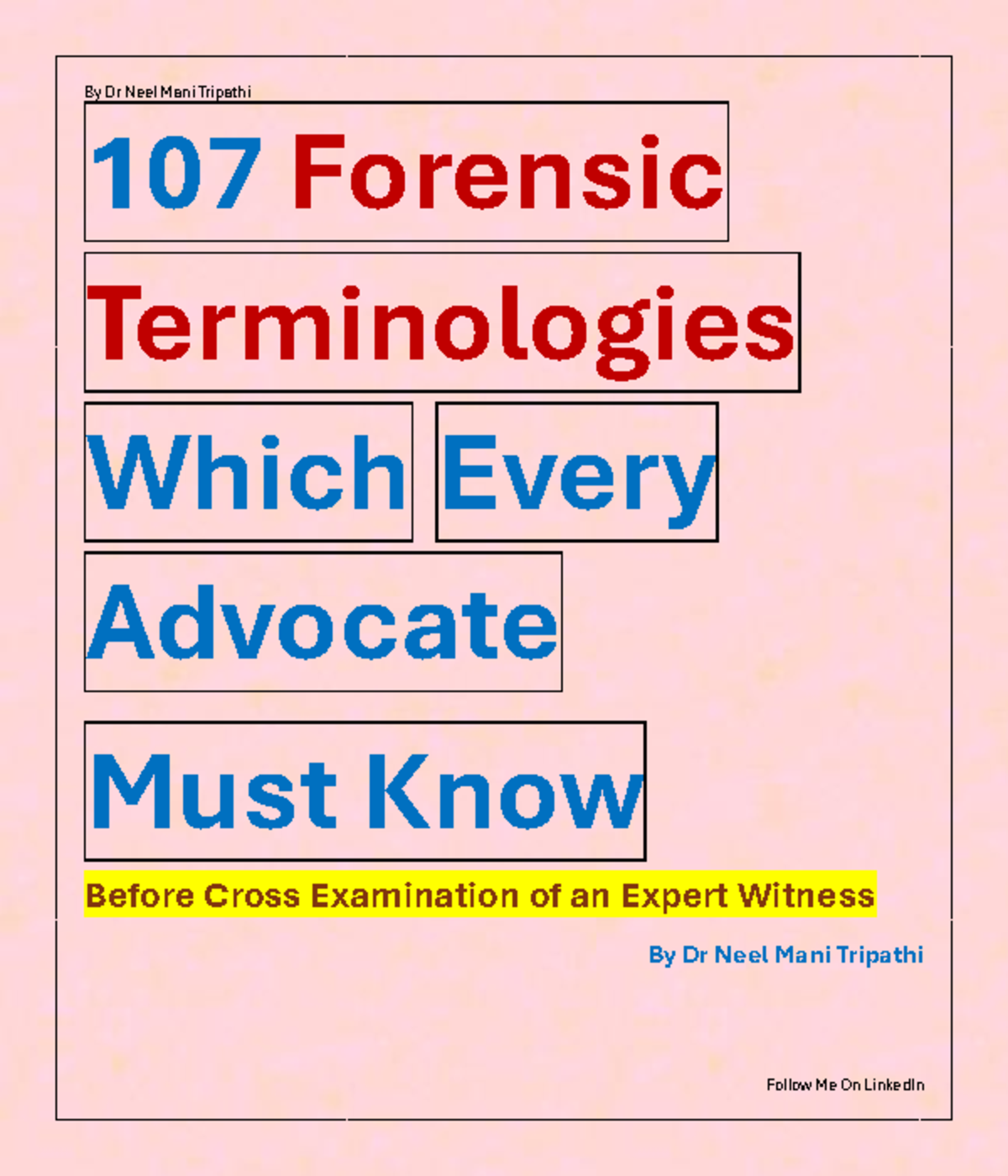 107 Forensic Terminologies - 107 Forensic Terminologies Which Every ...