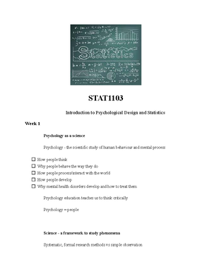 PSYU2248 Cheat Sheet: Correlation & Regression Research Steps - Studocu