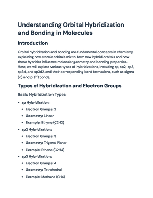 Advanced Chemical Bonding Theories: Limitations of Lewis and VBT ...