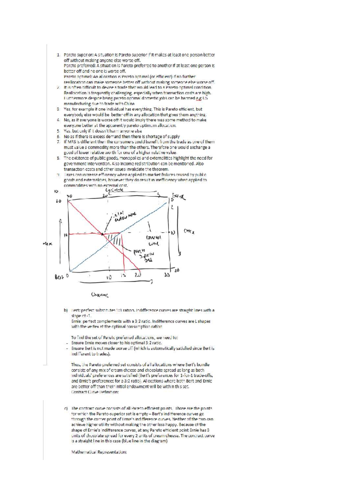 Econ 101: Understanding Pareto Efficiency and Allocations in Trade ...
