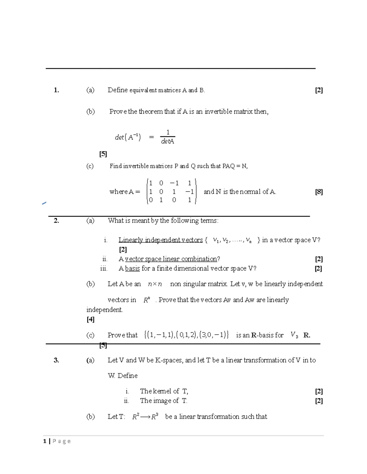 DK & JC's Mathematics Paper 2 Final Exam Questions & Answers 2018 - Studocu
