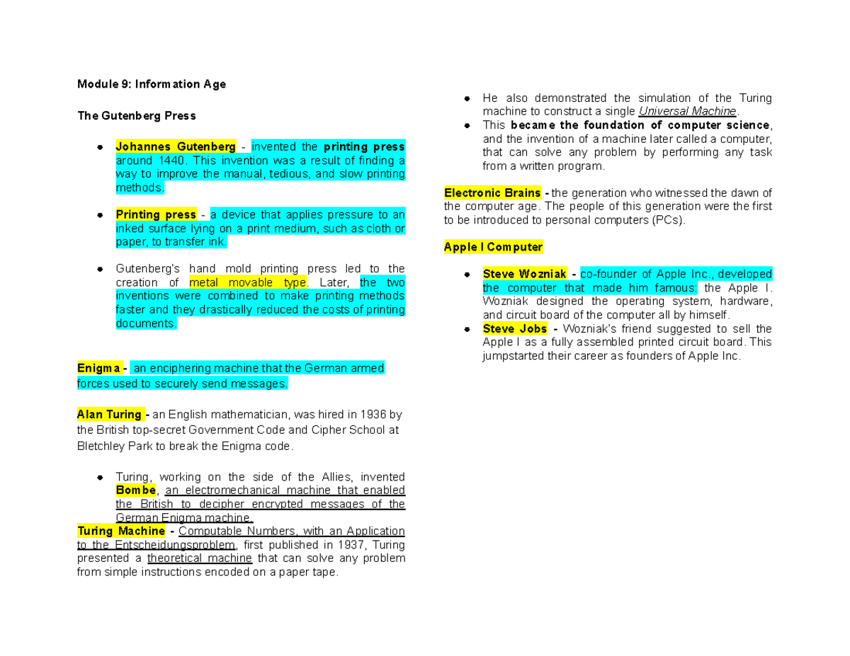 Final Exam STS Reviewer Notes: Exploring Technology & Biodiversity ...