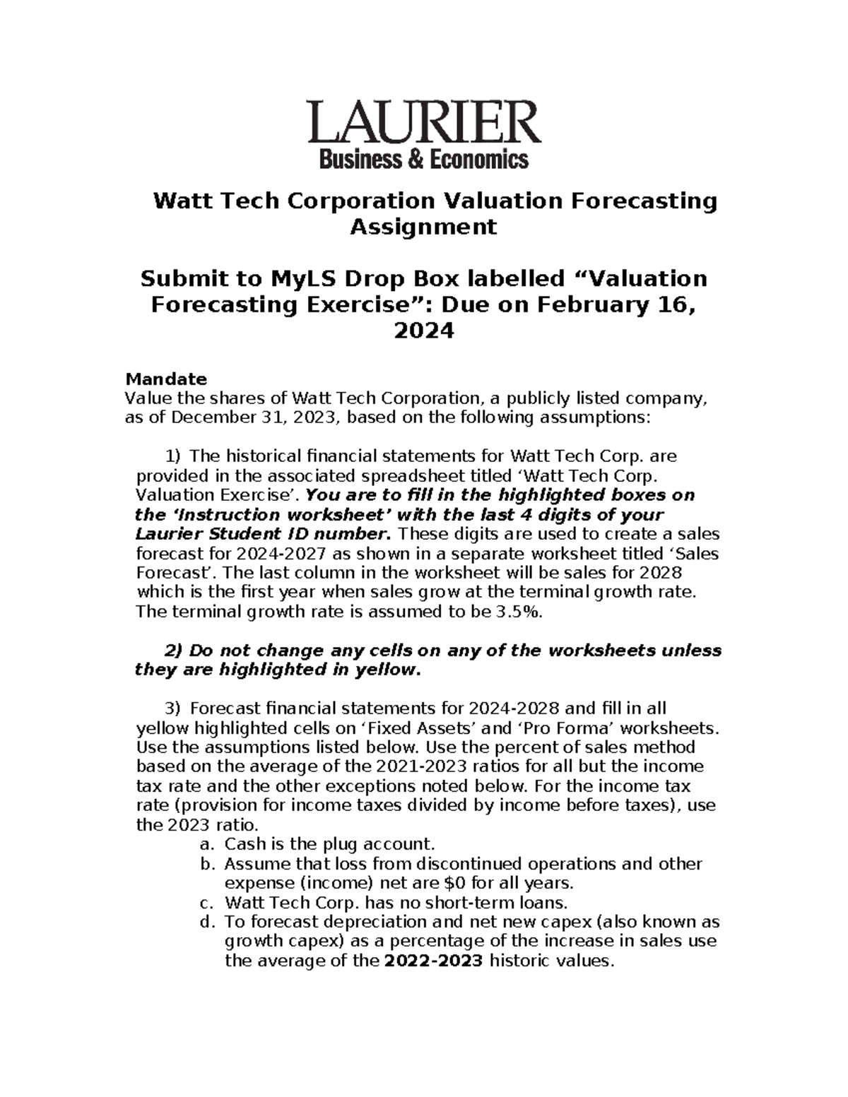 BU430 - Financial Markets and Securities Trading Overview