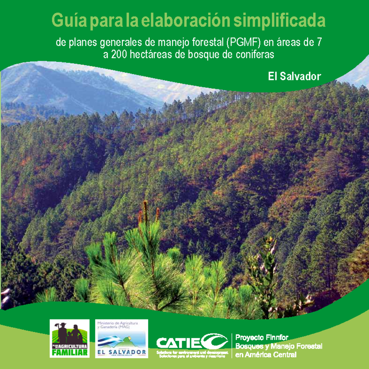 Guía PGMF Simplificada para Bosques de Coníferas en El Salvador - Studocu
