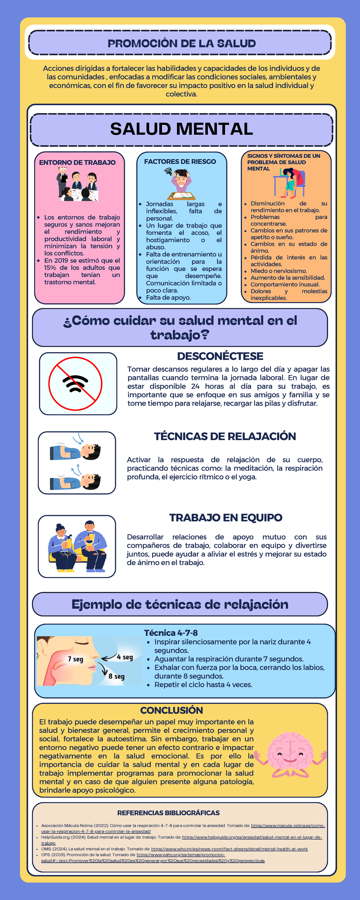 Salud Mental en el Trabajo: Estrategias y Técnicas de Relajación - Studocu