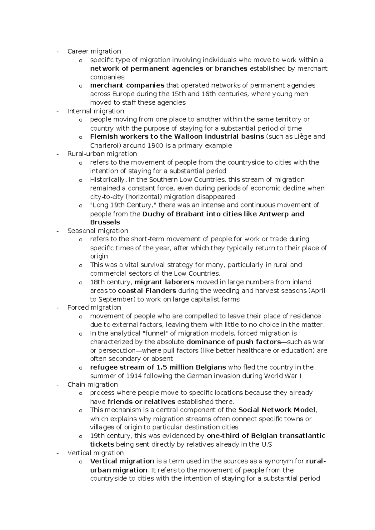 HOM 101: Key Migration Terms and Concepts Explained - Studocu
