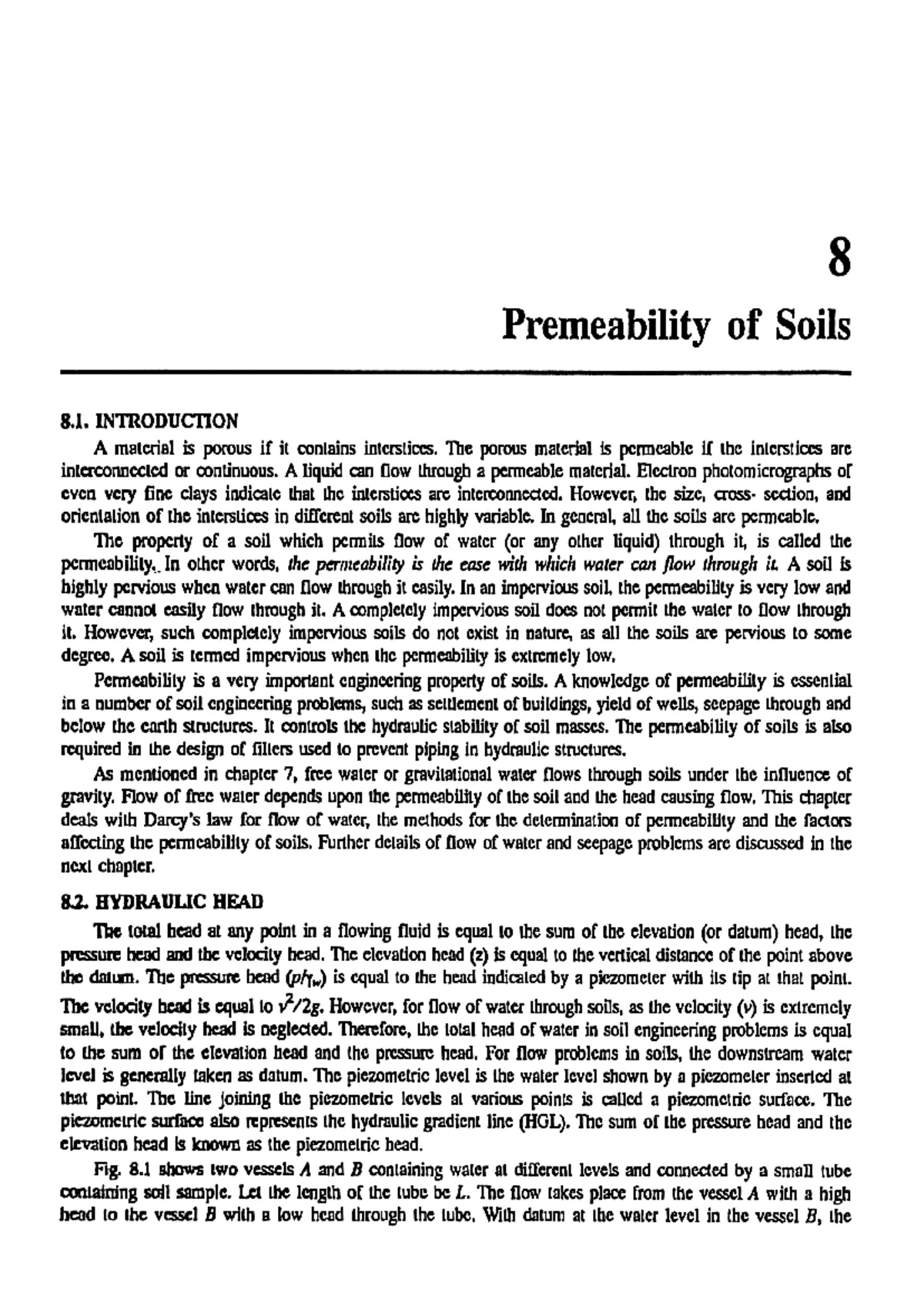 Permeability of Soils: Key Concepts and Testing Methods (CVE441) - Studocu