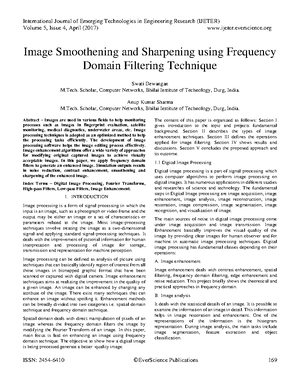 Ip unit 2 - image processing notes - UNIT - 2 Image Sensing and ...