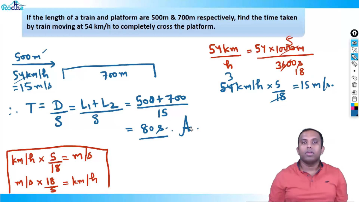 Time Speed Distance (TSD) - Full Notes for Exam Preparation - Studocu