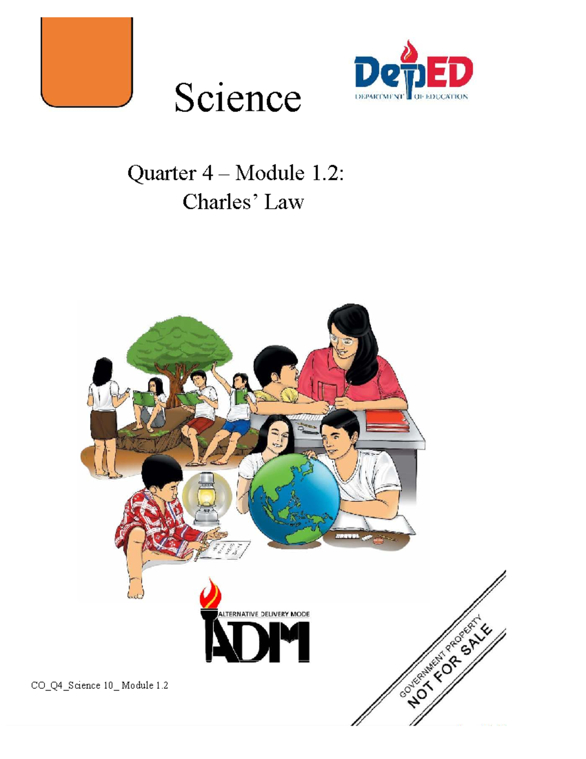 CO_Q4_Science 10: Module 1.2 - Understanding Gas Laws and Temperature ...