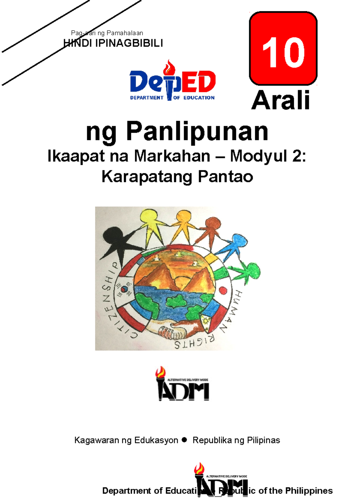 module learning materials for aralaing panlipunan grade ten students ...