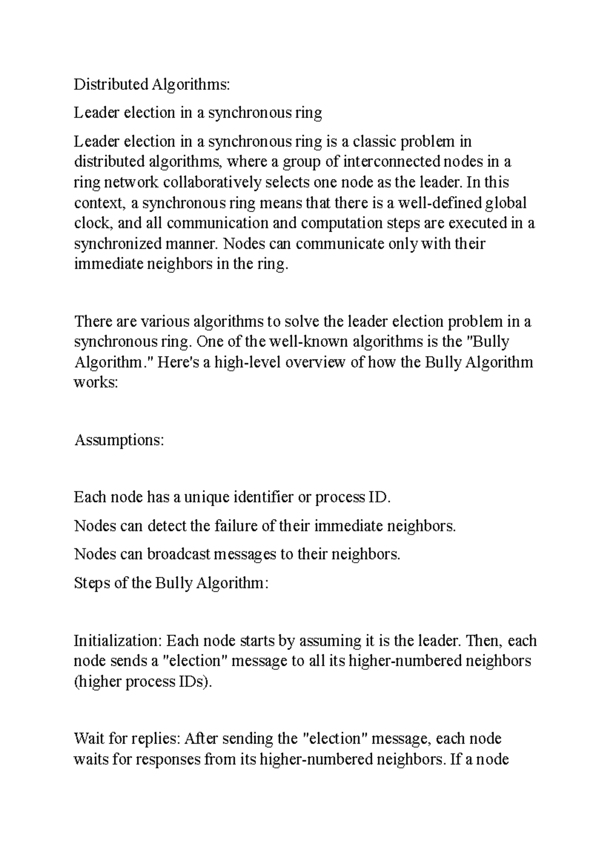 Distributed Algorithms: Consensus with Failures & EIG for Byzantine ...