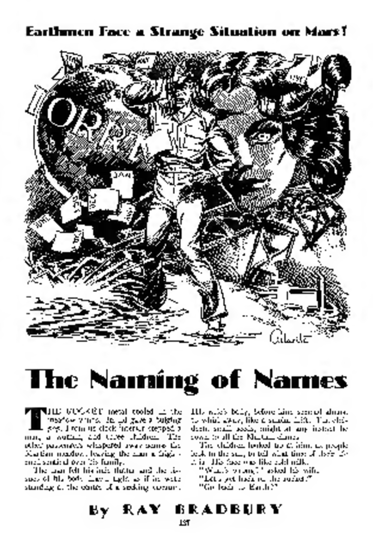 The Naming of Names: A Martian Tale from THRILLING WONDER STORIES - Studocu