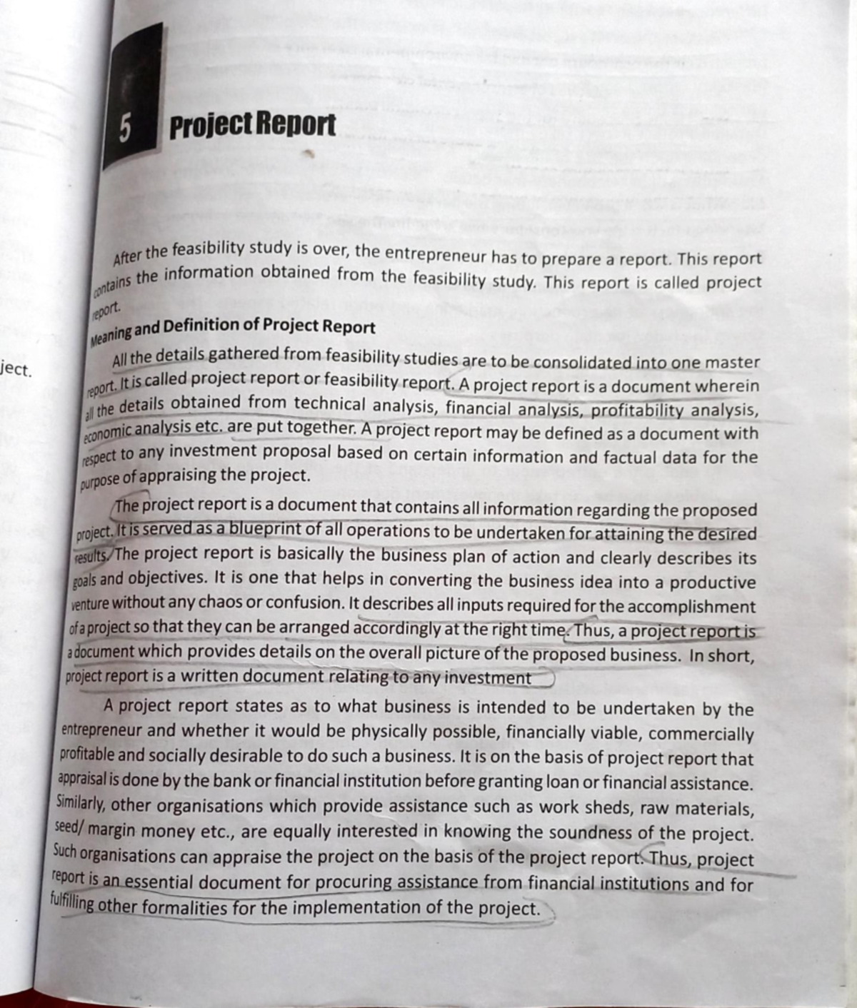 Chapter 5: Detailed Analysis of the Project Report - Studocu