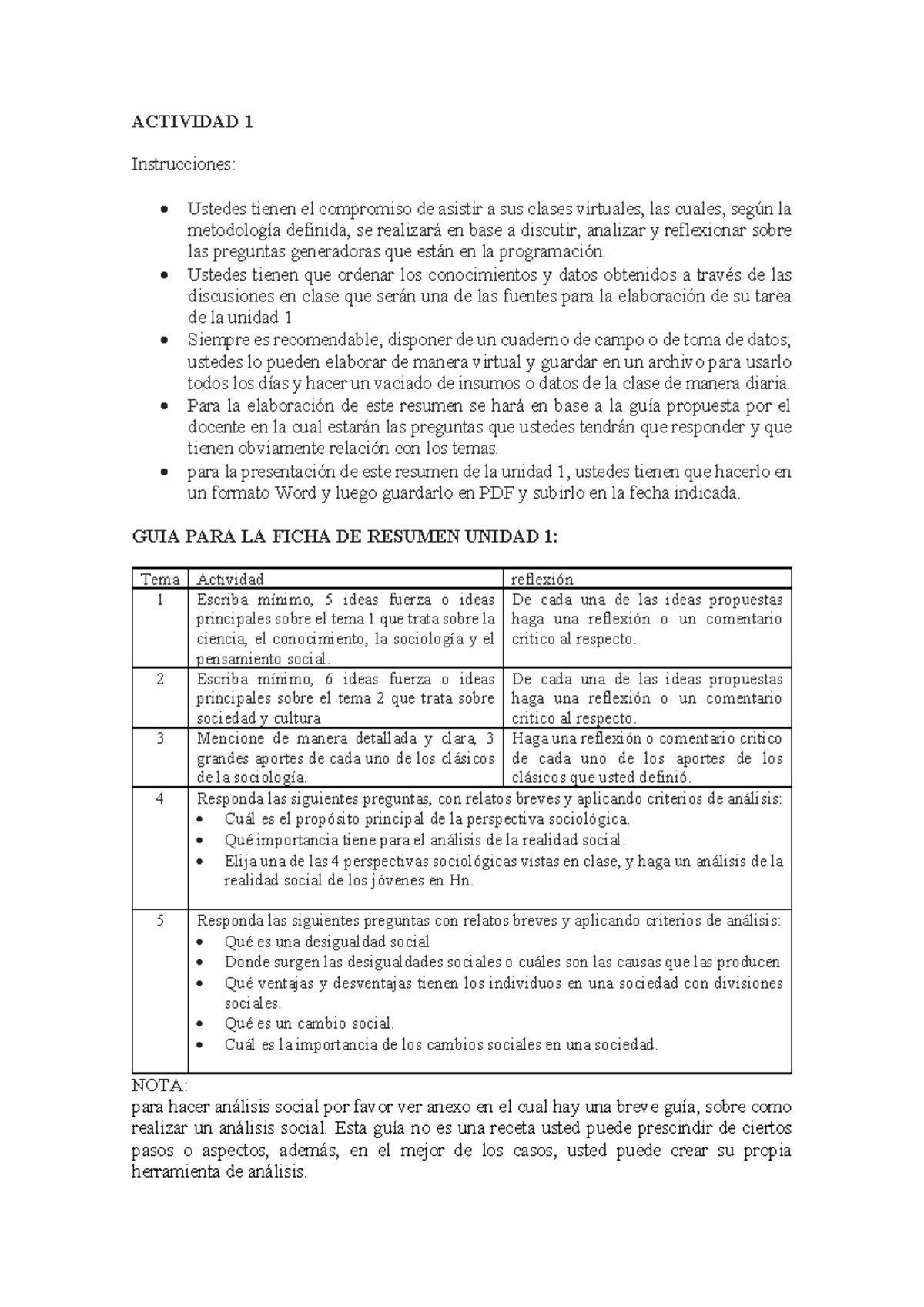 Resumen de Actividad 1 - SOC SEC 1804 PA3 AÑO 2025 - Studocu