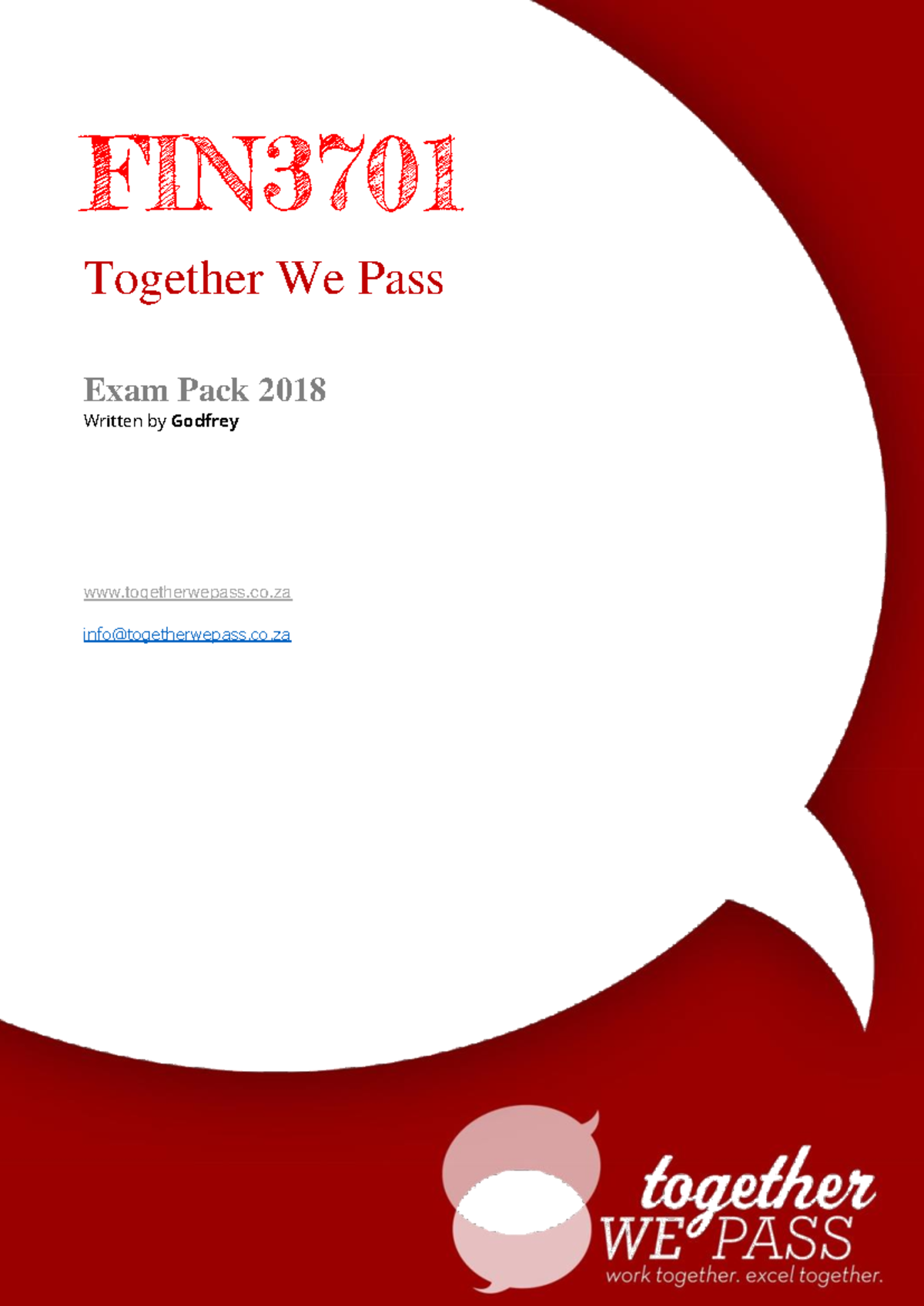 FIN3701 Exam Pack 2018 - Summary Financial Management - Pg. FIN ...