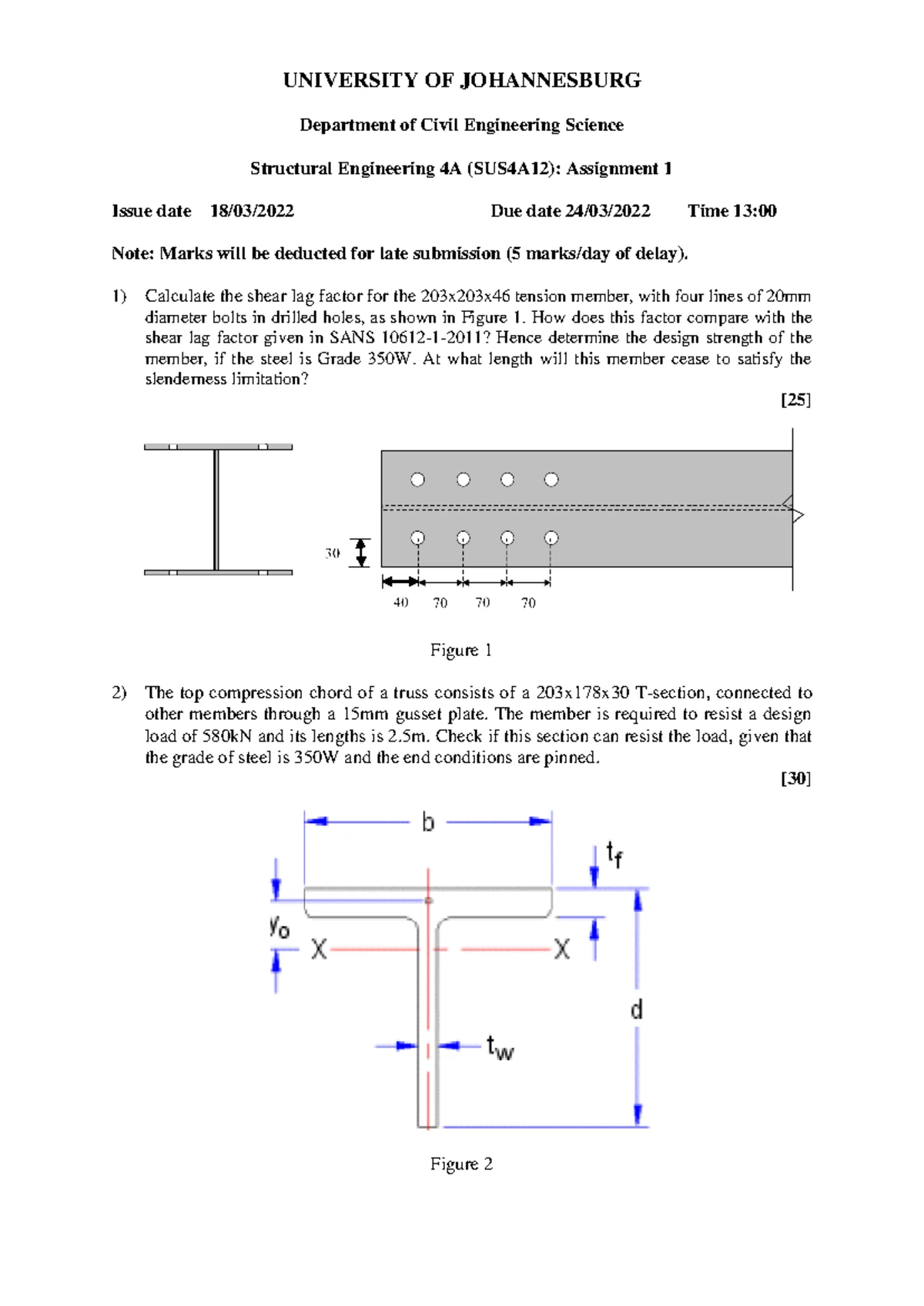 Structural Engineering 4A2: Beam-Columns & Welded Connections ...