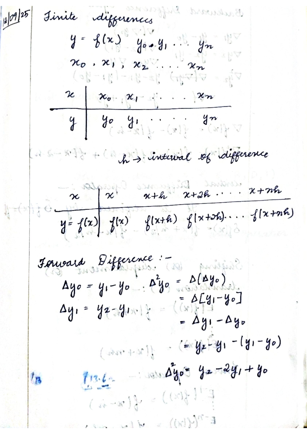 Finite Differences and Polynomial Approximations - Unit 2 - Studocu
