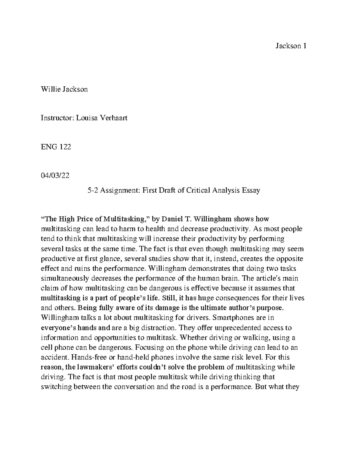 Jackson 123 - assignment work for SNHU year 2022-2023 week1 2 3 4 and 5 ...