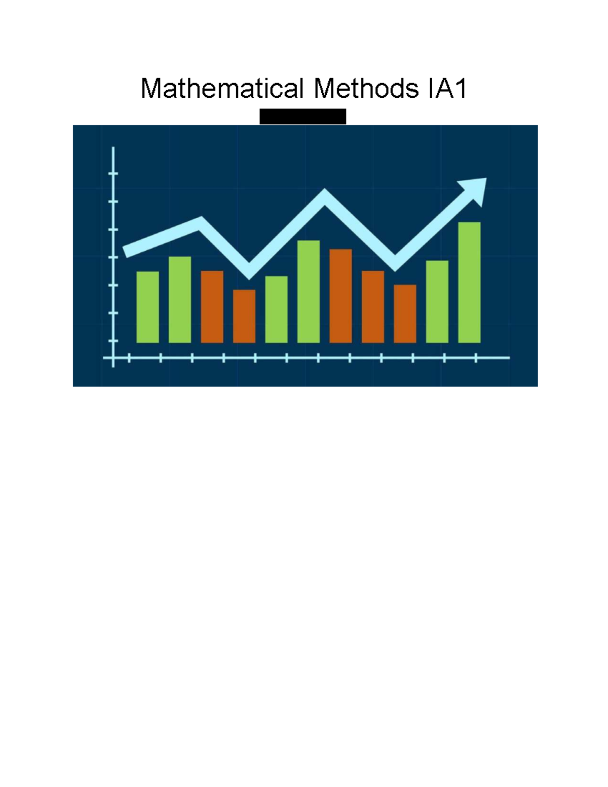 Mathematical Methods IA1: Analysis of Asset Classes and Models - Studocu