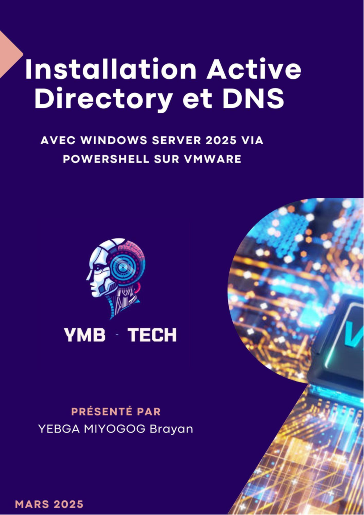 Installation de Active Directory et DNS sur Windows Server 2025 via ...