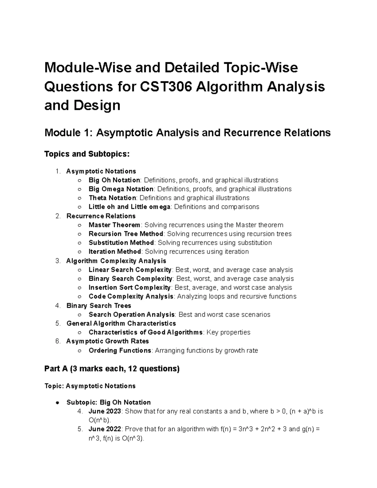 Algorithm Analysis M2: Key Concepts of AVL Trees & Search Algorithms ...