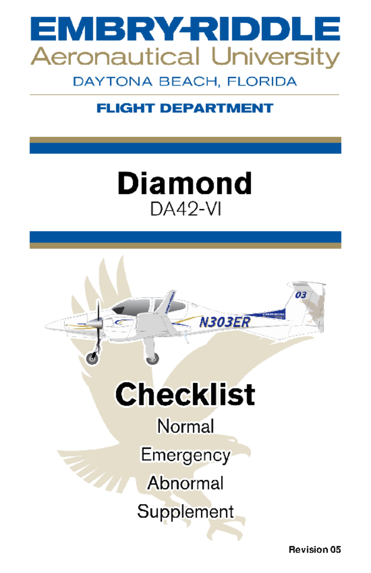 DA42 Checklist - LIST OF EFFECTIVE PAGES Embry-Riddle Aeronautical ...