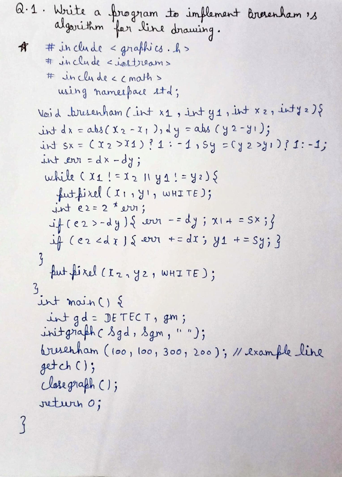CG - Dus: Programs Implementing Graphics Algorithms and Transformations ...