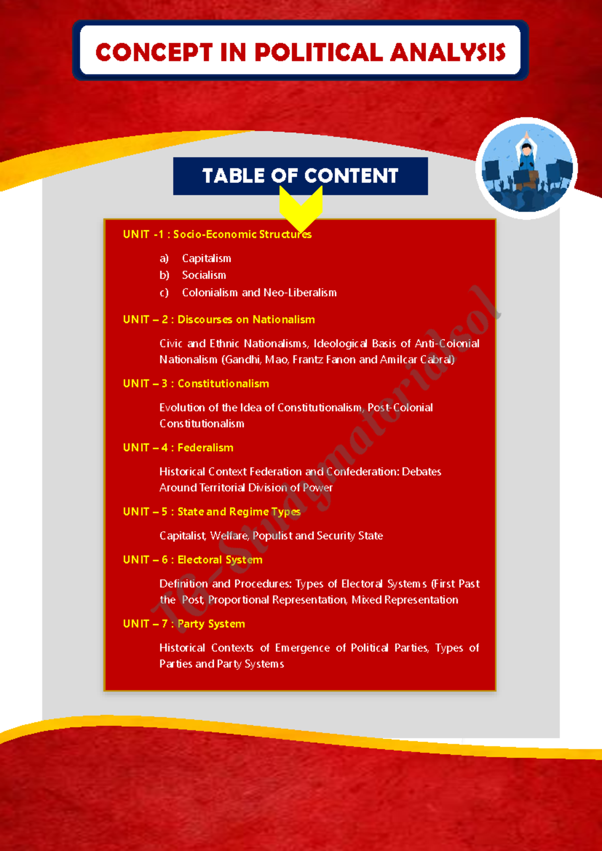 Concept in Comparative political analysis Hind - CONCEPT IN POLITICAL ...