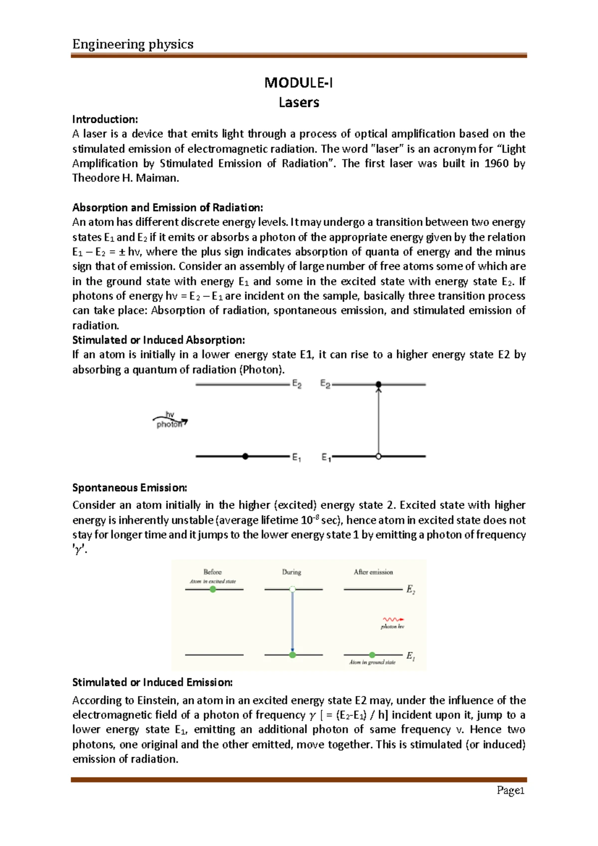 ECS - Module 4: Electrical Properties of Materials and Applications ...