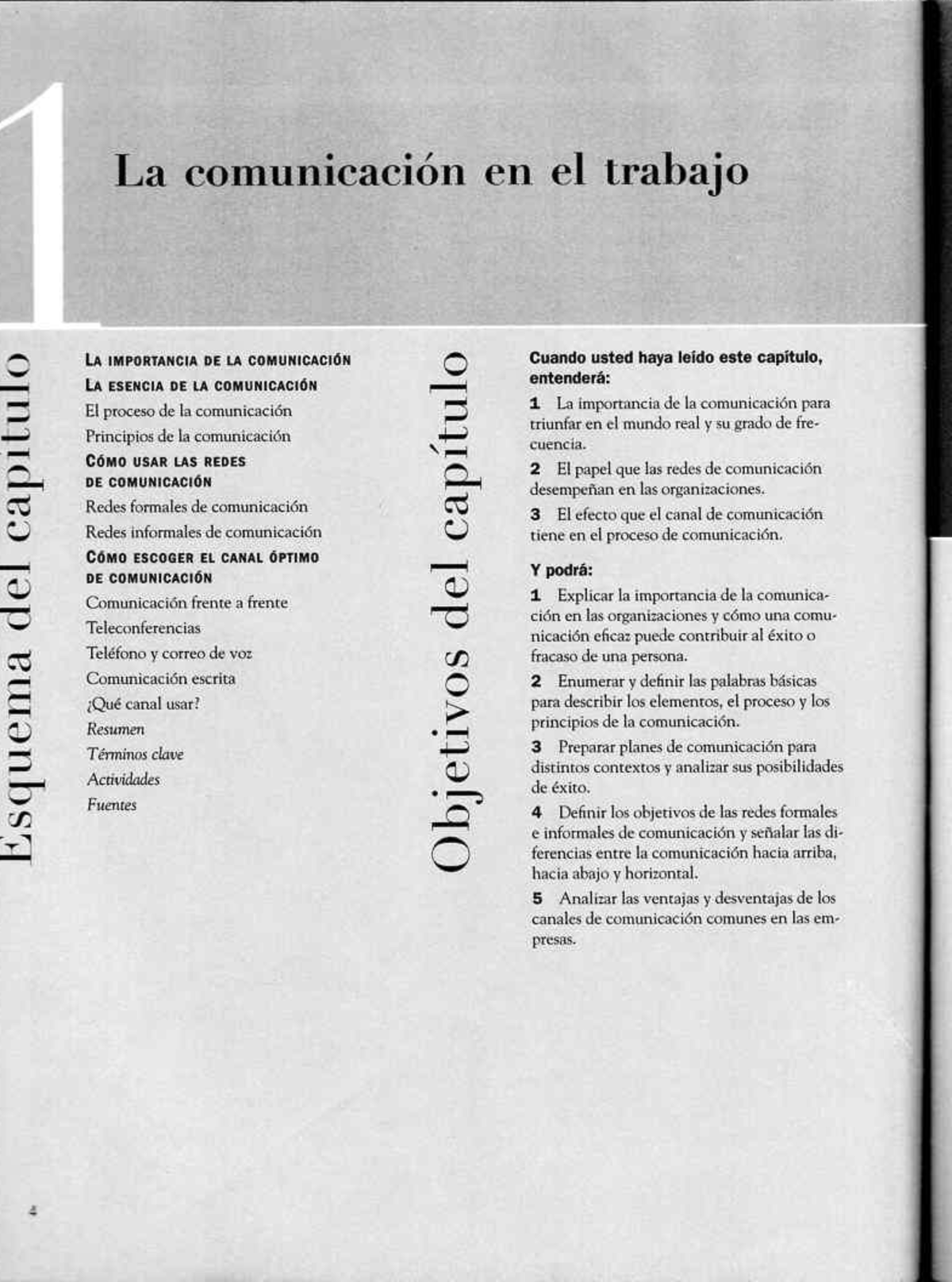 Capítulo 1 - La Comunicación Profesional en el Trabajo: Importancia y ...