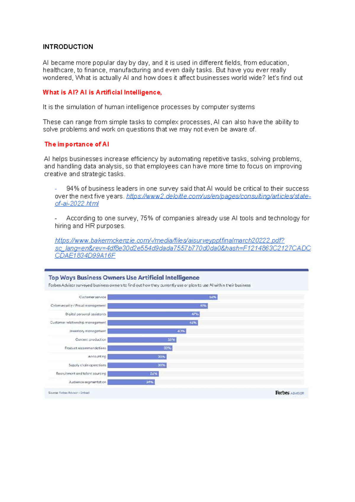 CDAE1834D99A16F: The Impact of AI on Business Operations and Efficiency ...