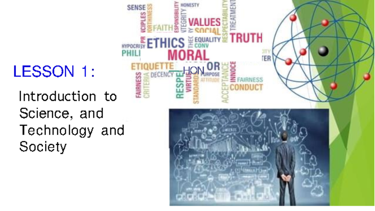 Introduction to Science, Technology, and Society - OF-STS Lesson Notes ...