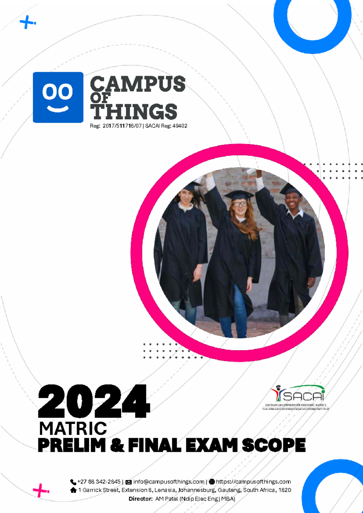 2024 MATRIC PRELIM FINAL EXAM SCOPE - Comprehensive Overview - Studocu