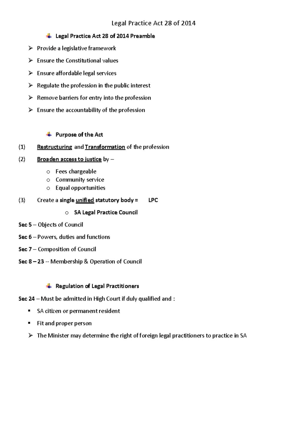 ICE TASK 2 - CASE Summaryy - CASE SUMMARY - FILAC METHOD The President ...